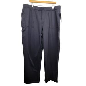Mondetta Grey Herringbone Straight Leg Pants Size XXL